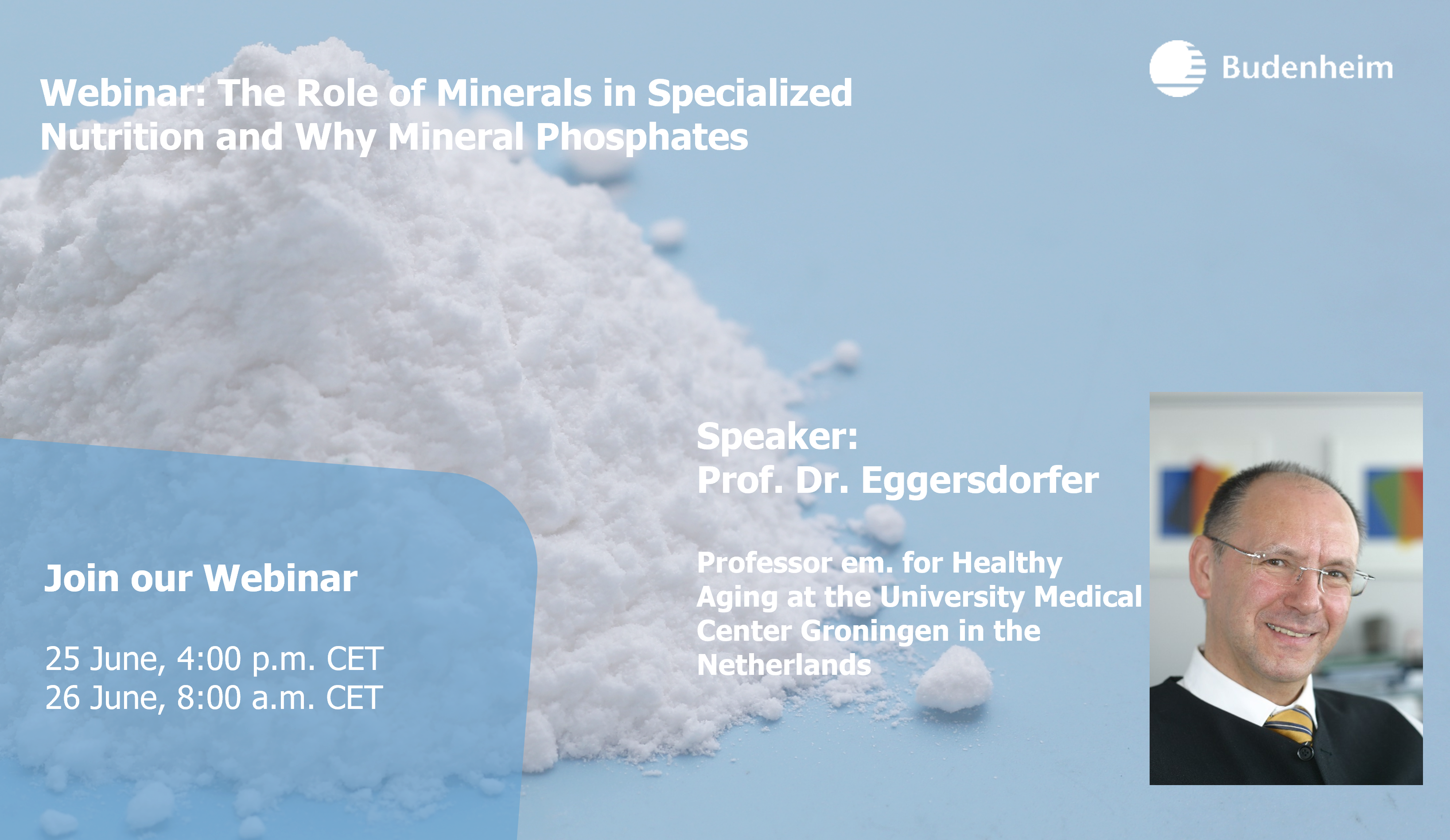 🔍 Join our Webinar: The Role of Minerals in Specialized Nutrition and ...