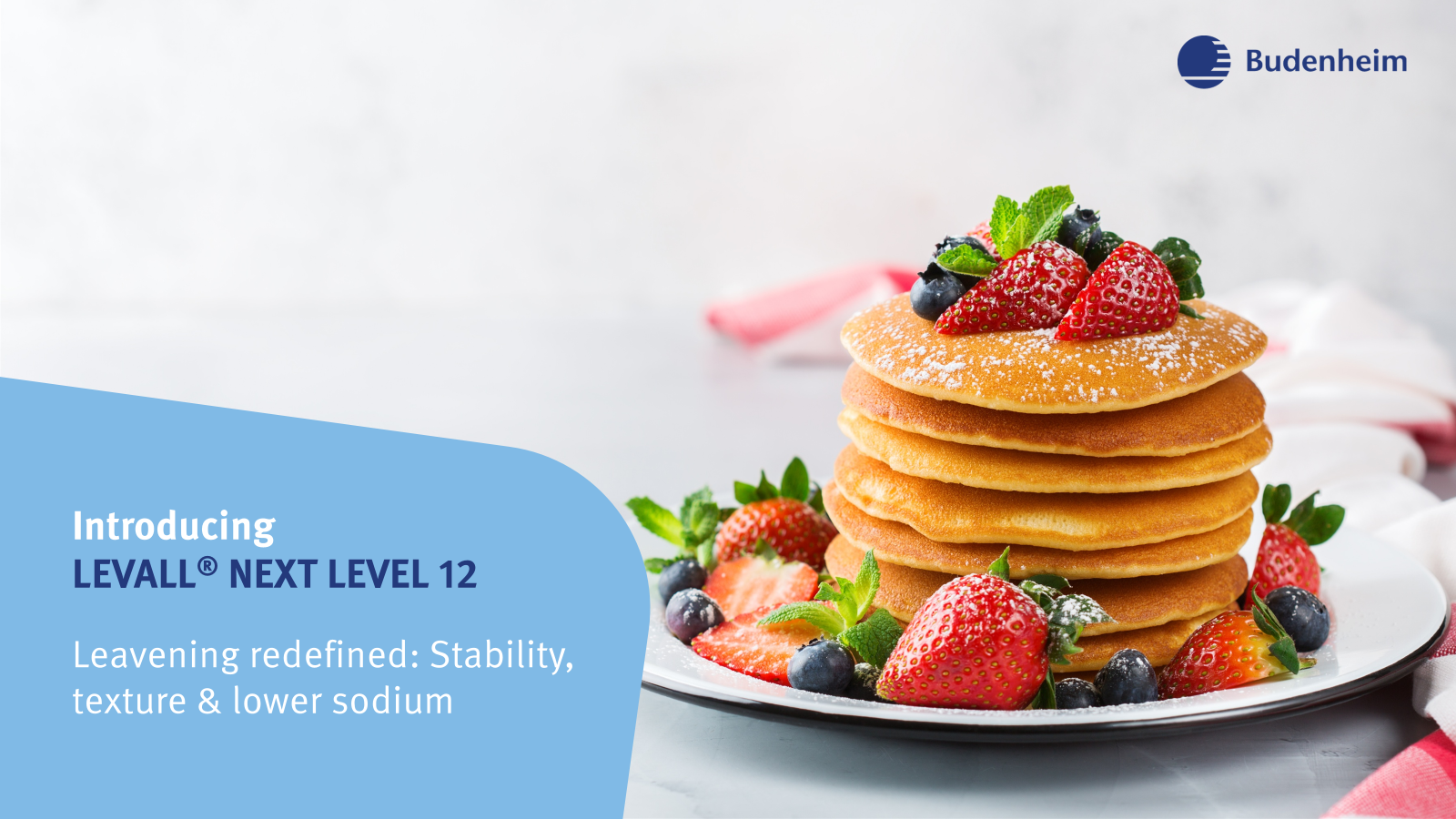 LEVALL® NEXT LEVEL 12: Next-level leavening for pancakes